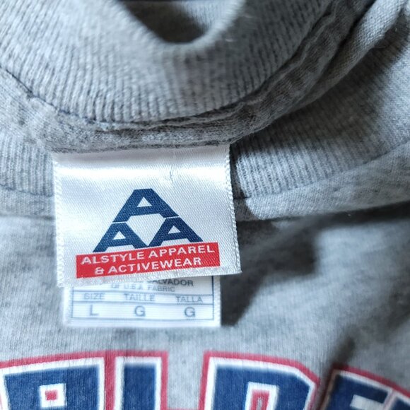 Boston Red Sox Shirt TShirt 2007 World Series Champions Mens Sz L Gray - Picture 7 of 7